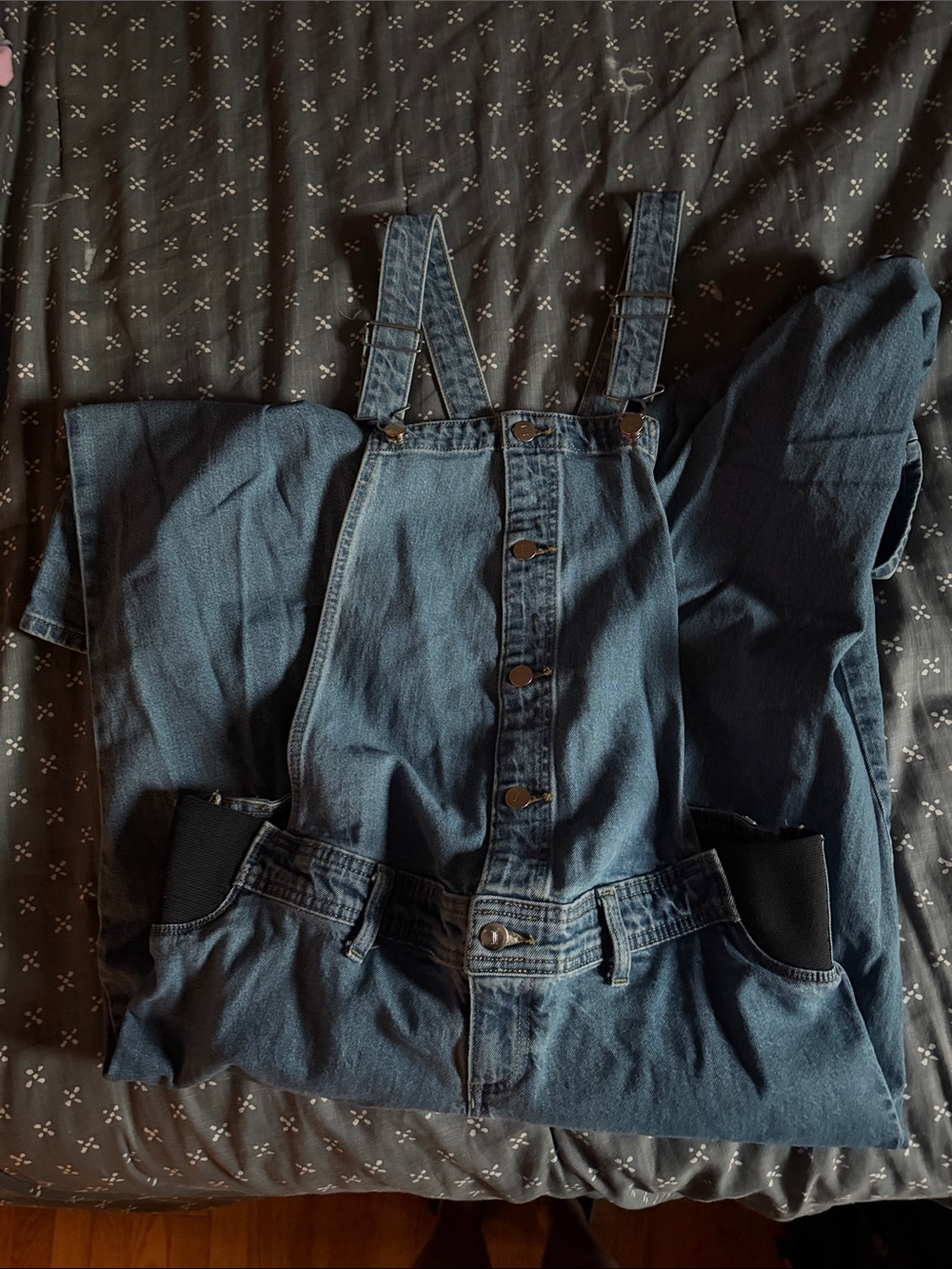 Isabel by Ingrid and Isabel maternity wide leg overalls